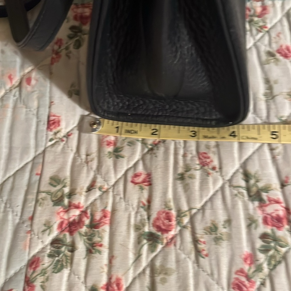 Dooney & Bourke Blue Crossbody Bag with Gold Clasp - Picture 11 of 13